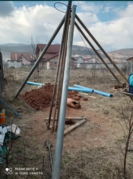 Foraje puțuri denisipari prelungire Barlad