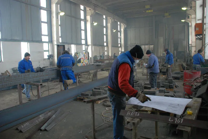 Vand kit complet Hala Metalica 10X20X4 structura metalica Sibiu